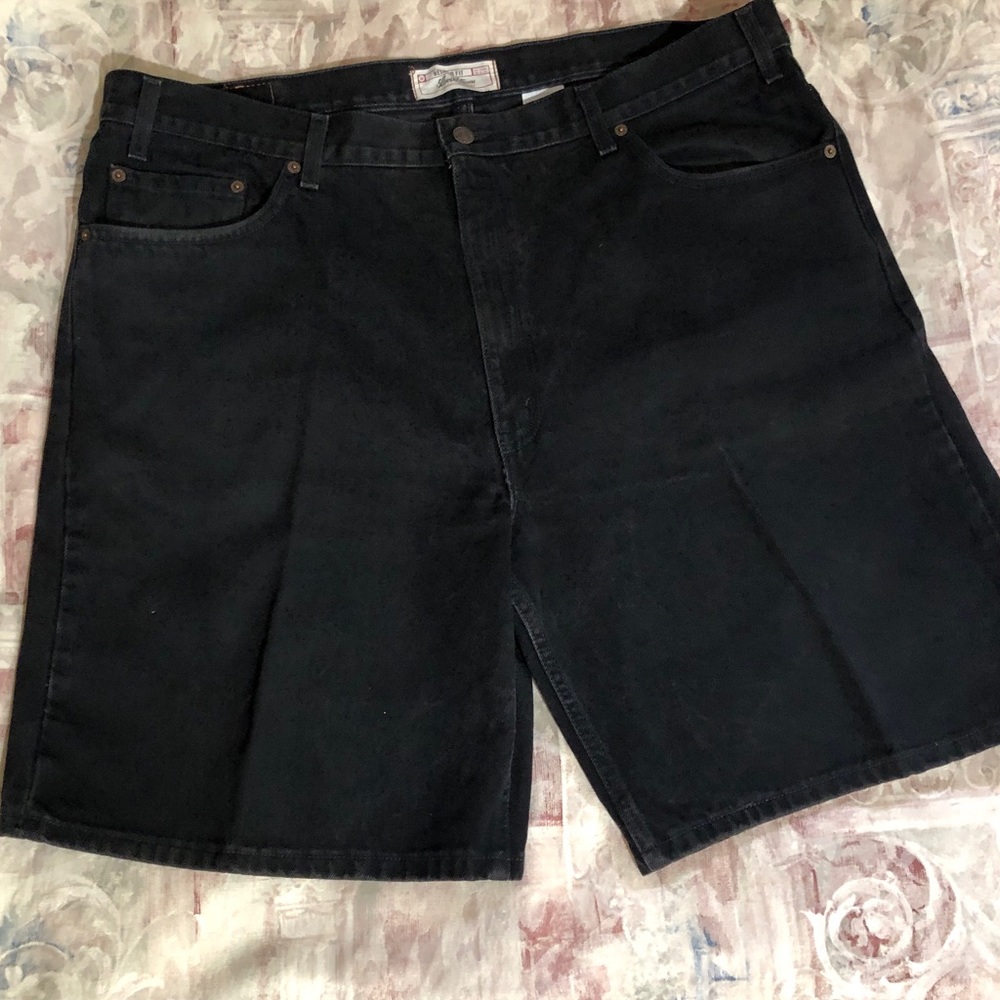 Men’s Levi’s Black Denim Shorts